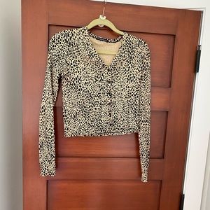 Brandy Melville Cheetah Shirt